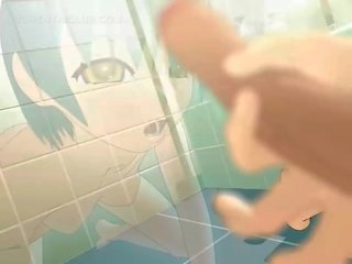 Hentai teen fucks cum loaded putz to orgasm