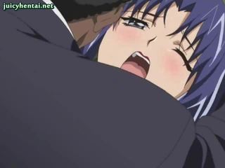 Hentai whore sucks while is screwed