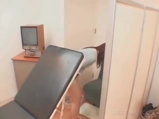 Asian Patient Cunt Opened With Speculum At The specialist