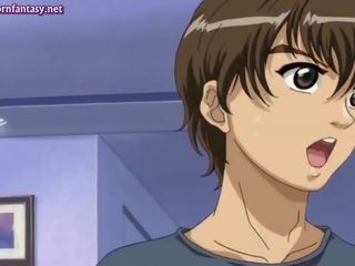 Huge breasted anime cookie fucked