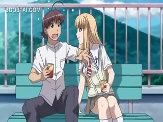 Hentai szőke seductress szopás harkály -ban nyilvános