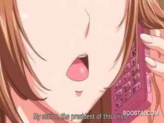 Redhead Anime School Doll Seducing Her pretty Teacher