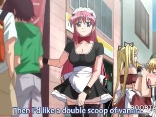 Anime sweetie taped while giving a smashing blowjob