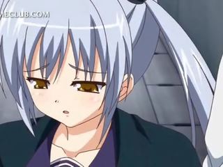 สวยน่าทึ่ง การ์ตูนอะนิเม seductress การตี เพลา ใน โคลสอัพ