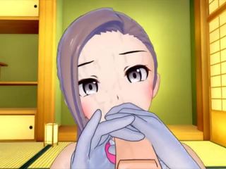 Attractive young female PUTS ON provocative MAID COSTUME AND makes MY BIG member VERY EXCITED 3D HENTAI 83
